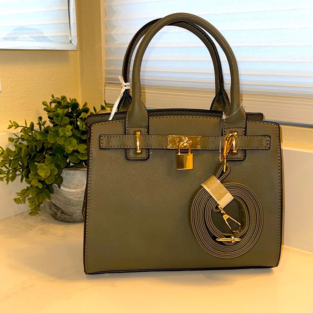 Charcoal Grey handbag
